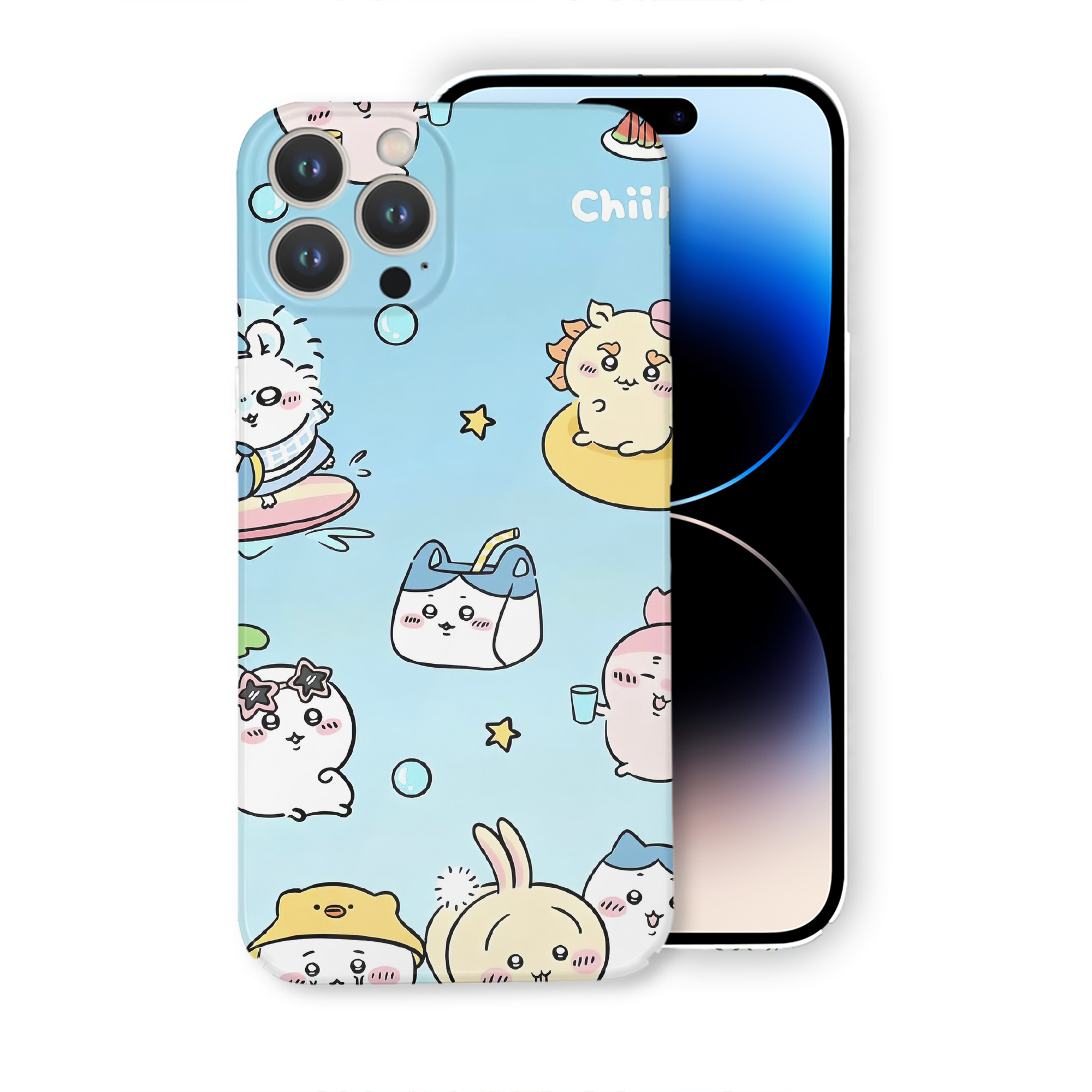 （画像用） ちいかわ Chii-kawa 【iPhone 14シリーズ対応】ハードケース